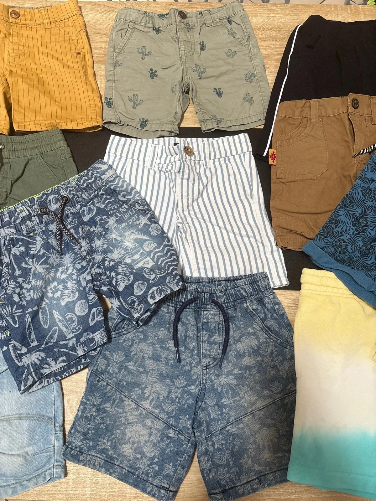 Lots de 11 shorts garçon taille 3 ans – photo 3